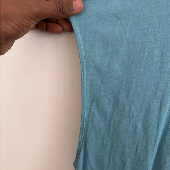 BODEN ADRIANA SOLID BLUE BELTED POCKET DRESS XL #WO163 - Picture 4 of 9